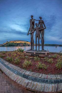 Faşizm Novi Sad Sırbistan kurbanları anıt