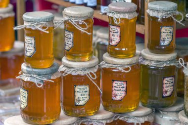 Tatlım çakışan Cam Kavanoz