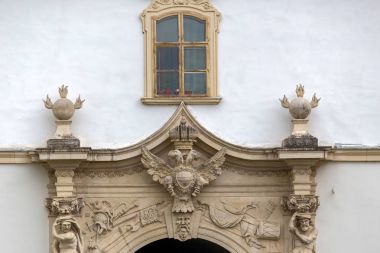 Detay kapı nr.4 Alba IU Ortaçağ Kalesi giriş