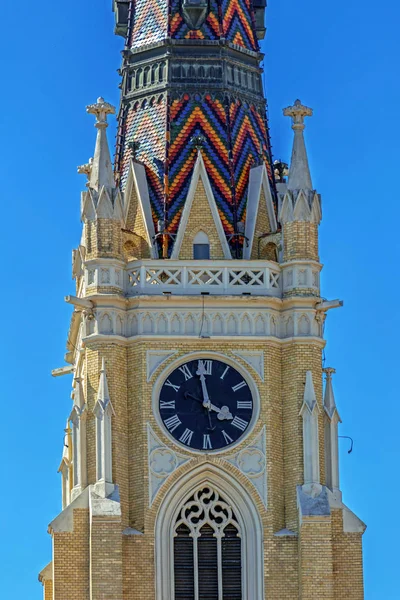 Detalj av St. Mary Cathedral, Novi Sad, Serbien — Stockfoto