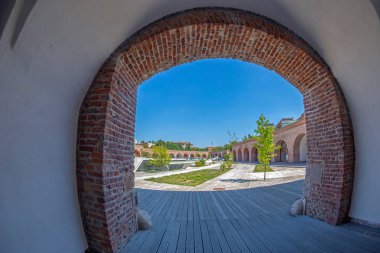 Görünüm burçlarından Maria Theresia Timisoara, Romanya