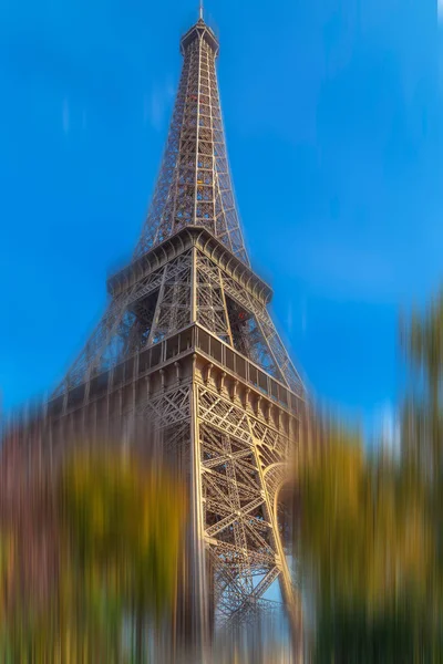 Hintergrund mit Eiffelturm aus Paris, Frankreich — Stockfoto