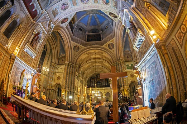 Inside the Millennium cathedral, Timisoara, Romania — Stock Photo, Image
