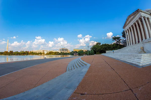 View with Thomas Jefferson Memorial — Stock Photo, Image