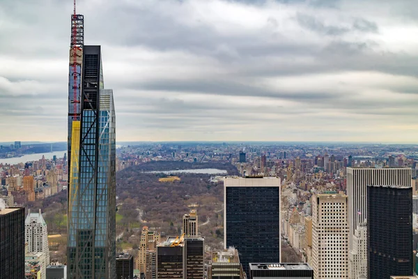 New York Usa März 2020 Blick Von Der Felsenspitze Mit — Stockfoto