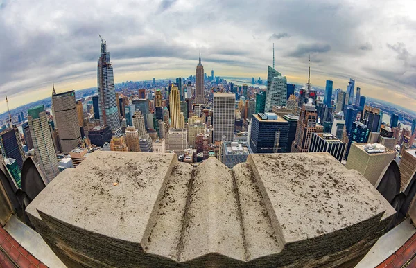 New York Usa März 2020 Blick Vom Gipfel Des Felsens — Stockfoto