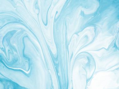 Mavi mermer soyut el boyalı arka plan