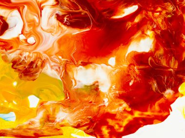 soyut el boyalı arka plan.