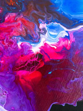 Soyut parlak el boyalı arka plan.