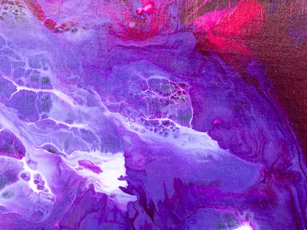 Roze abstracte kunst handgeschilderde achtergrond — Stockfoto