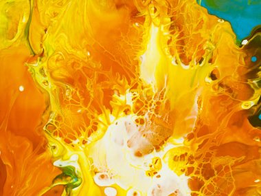 Soyut renkli el boyalı arka plan