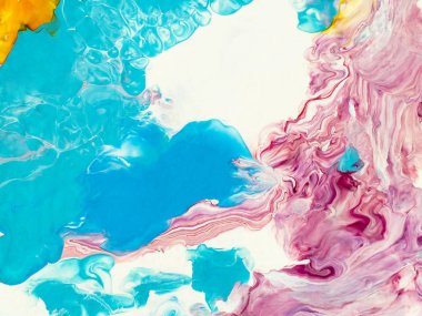 Soyut renkli el boyalı arka plan