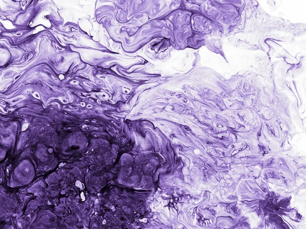Ultra Violet bakgrund med våg. Färgen på år 2018. — Stockfoto
