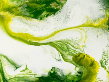 Yeşil Mermer soyut el boyalı arka plan