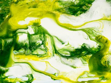 Yeşil Mermer soyut el boyalı arka plan
