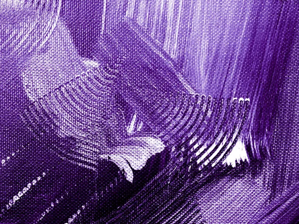 Ultra Violet abstracte handgeschilderde achtergrond — Stockfoto
