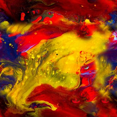 Dikişsiz desen, parlak soyut el boyalı arka plan