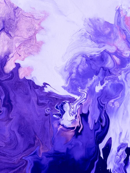 Ultra violeta abstracto pintado a mano fondo — Foto de Stock