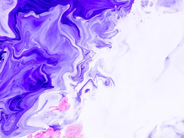 Ultra Violet abstraktní ručně malované pozadí — Stock fotografie