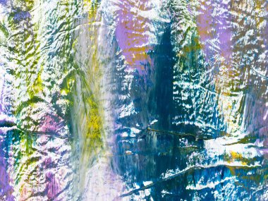 Soyut yaratıcı el fırça darbeleri ile arka plan boyalı