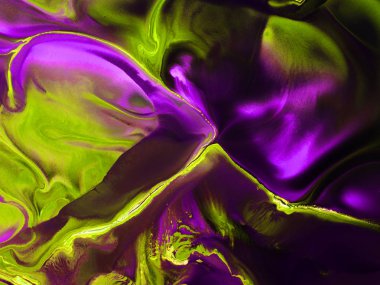 Yaratıcı neon soyut el boyası arkaplan, mermer doku, 