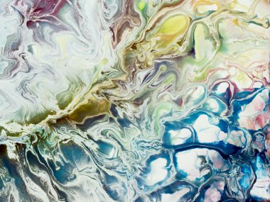 Soyut renkli resim, yaratıcı el boyası arka plan.