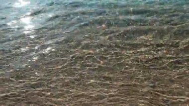 Sandy beach, temiz deniz suyu