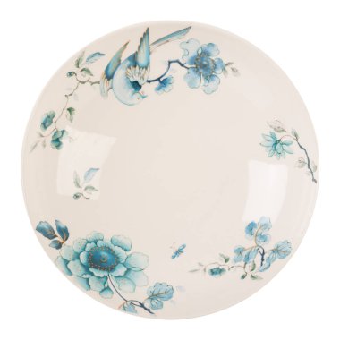 Lüks güzel renkli seramik tabak yemek için