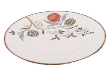 Lüks güzel renkli seramik tabak yemek için