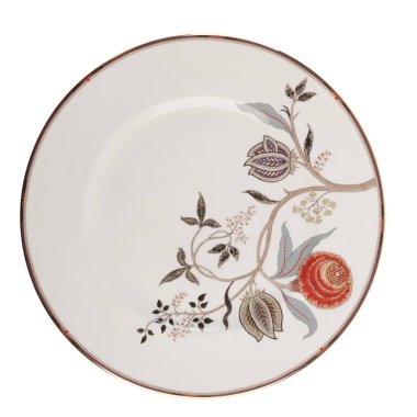 Lüks güzel renkli seramik tabak yemek için