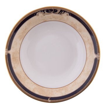 Lüks güzel renkli seramik tabak yemek için