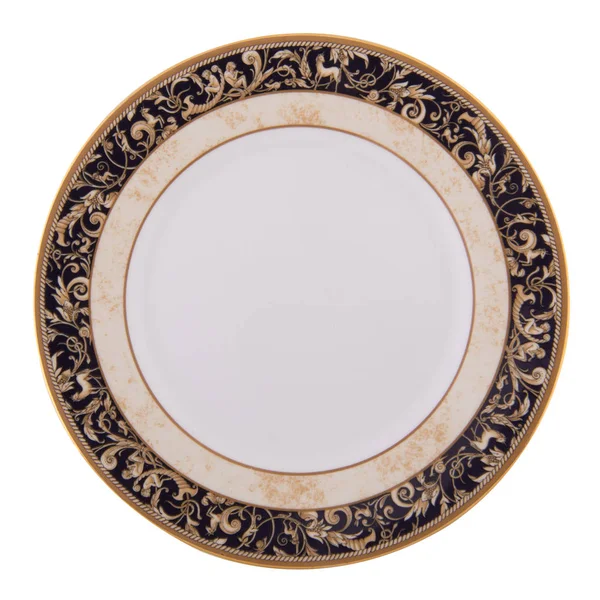 Lüks güzel renkli seramik tabak yemek için