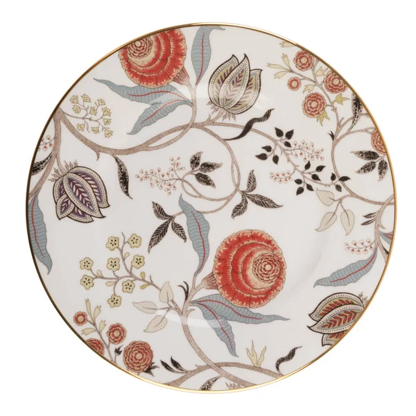 Lüks güzel renkli seramik tabak yemek için