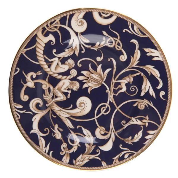 Luxurious beautiful colored ceramic dish for food