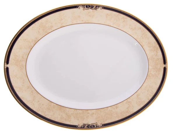 Lüks güzel renkli seramik tabak yemek için