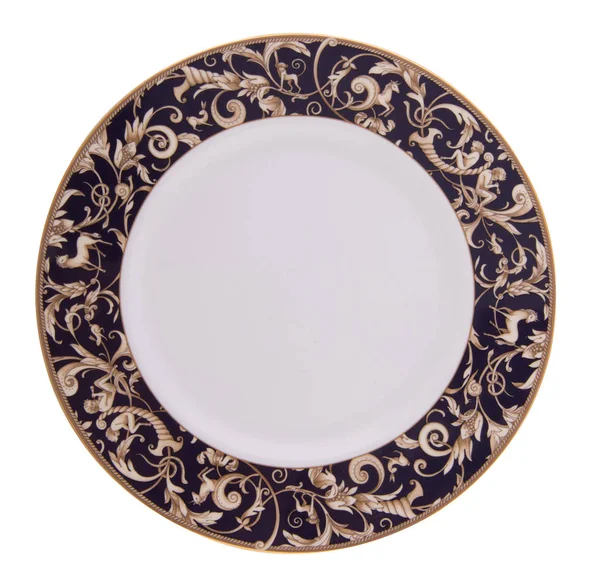 Lüks güzel renkli seramik tabak yemek için