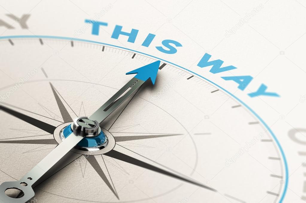 Good Way Right Direction Stock Photo By Olivier26 125061432 Good Way Right Direction Stock Photo By Olivier26 125061432