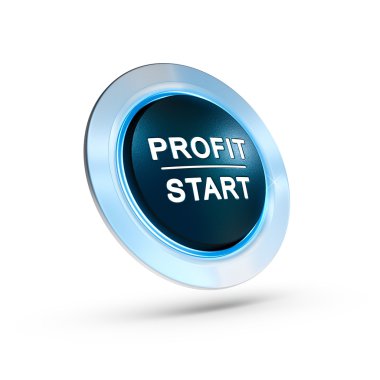 Making Profit Finance concept clipart