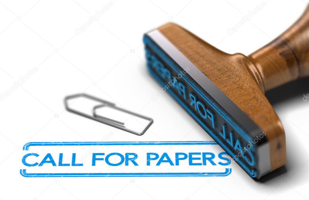 Call for Papers or Abstracts Over White Background