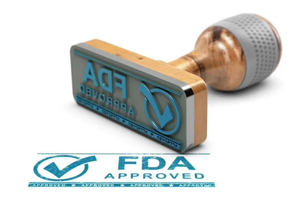 FDA goedgekeurde producten of Drugs — Stockfoto