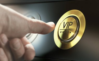 VIP erişim. Premium hizmetler için soran