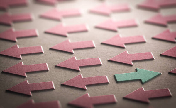 Contrarian, To be against the Trend and Being a Non-Conformist
