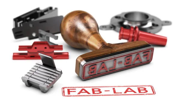Fab-Lab, laboratorio di fabbricazione — Foto Stock