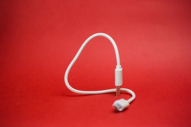 Beyaz kablo Mikro USB