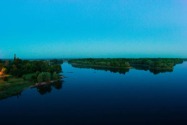 Bahía Del Río Amanecer — Foto de Stock