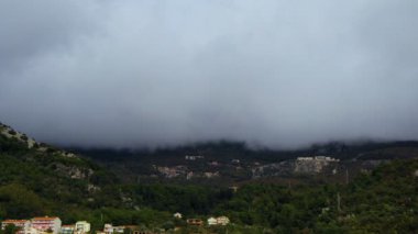 Timelapse, gökyüzü, bulutlar, miuntain