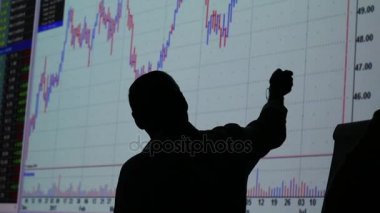 Yatırımcı ve finans piyasasında Alım Satım - grafik