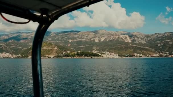 Excursion en bateau vers les îles adriatiques, Monténégro — Video