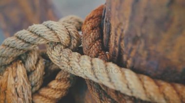 Düğüm ip yakın çekim