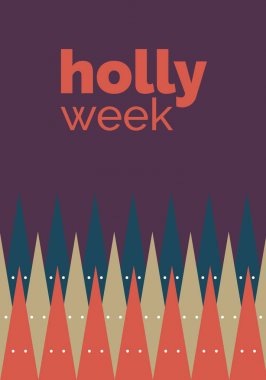 Holly week in spain clipart